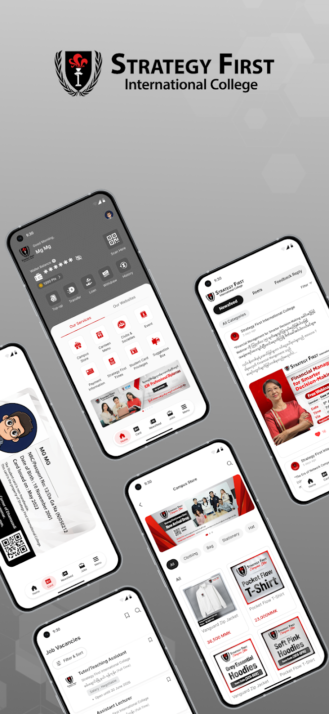 StrategyFirst Learn promotional banner showing the app screens